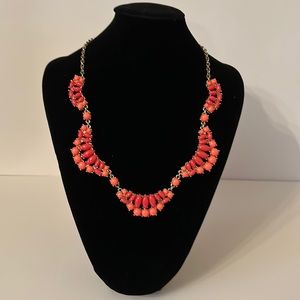 J Crew Coral Necklace